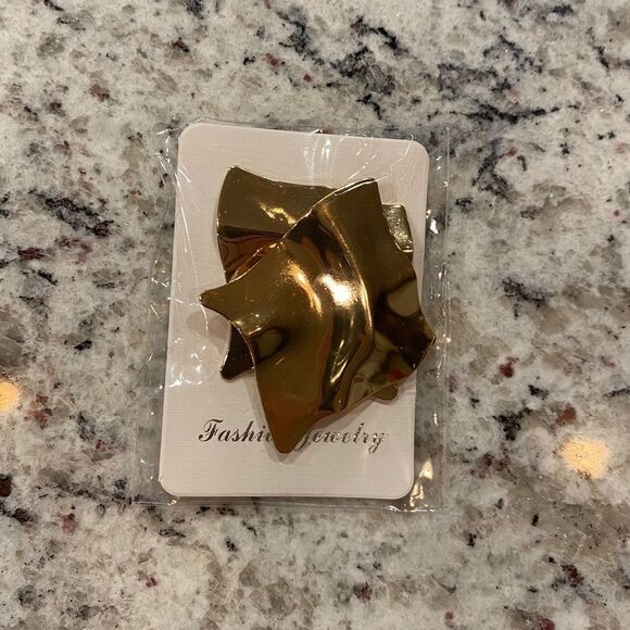 Gold earrings - Picture 3 of 3